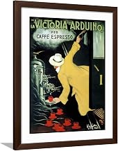 Wall Giclee Print Victoria Arduino on Brown Frame, 24x32