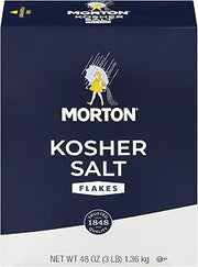 Morton Kosher Salt Coarse Cooking Salt (48 oz / 3 lb), 1-Pack