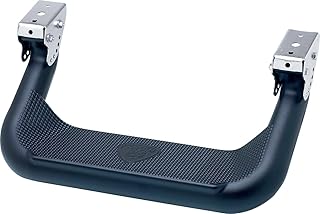 Carr's 124031-1 Step Bars, Super Hoop, Mount Kit Included, Aluminum, Black Powder Coat, Various Applications, Each