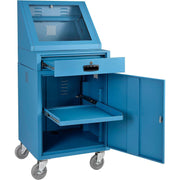 Global Industrial Blue / Industrial / 1 Computer Workstations