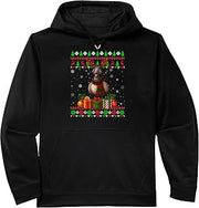 Emu Bird Christmas Ugly Sweaters Festive Emu Xmas Performance Hoodie