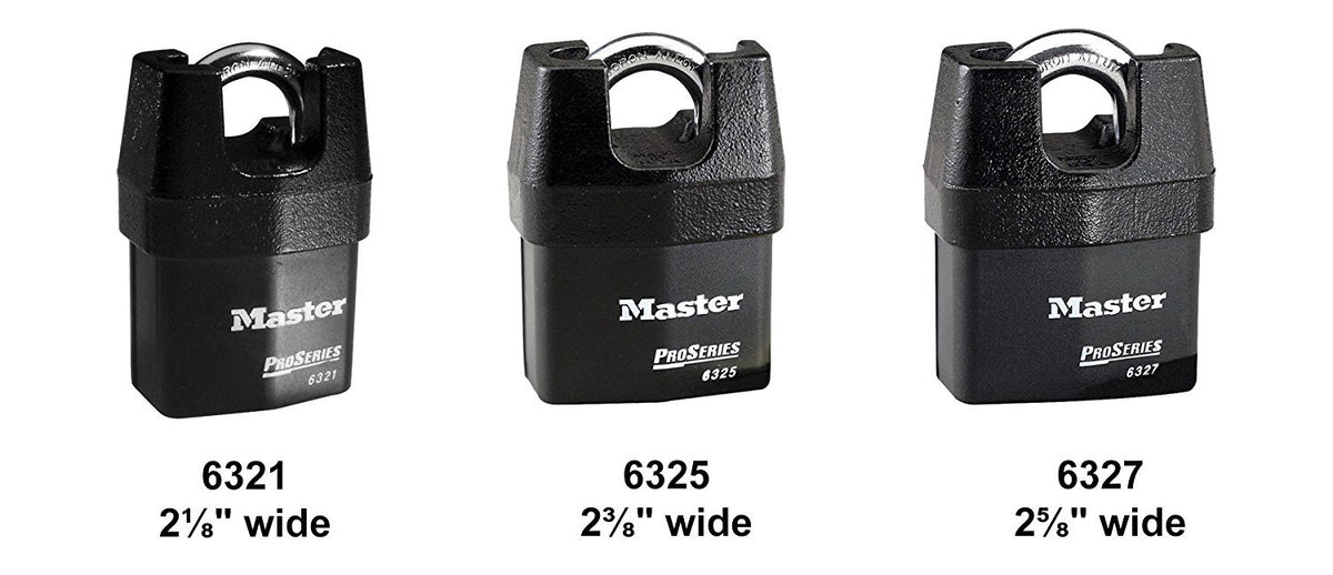 Master Lock 1 Pack / 1 Keyed Padlocks