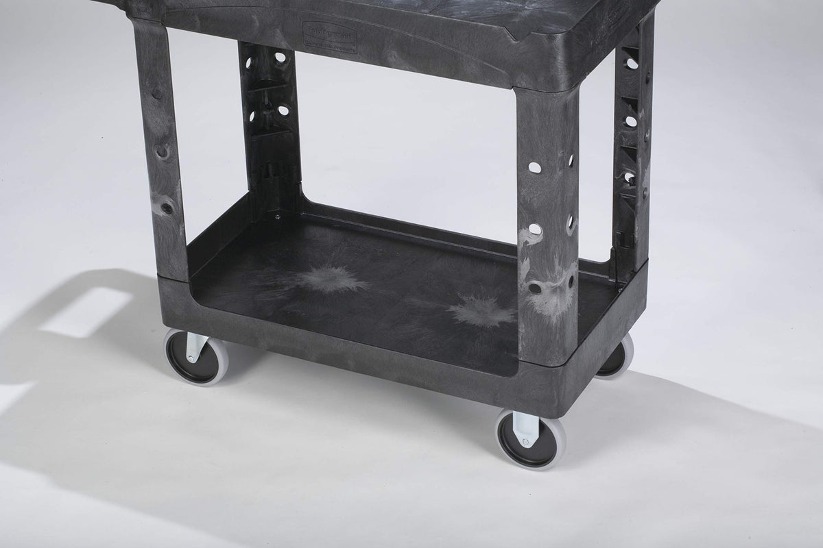 Rubbermaid Commercial Products Black / Small / 2-Shelf Utility Carts