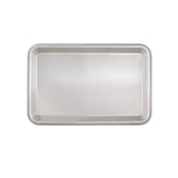 Excellante 10" x 6" Eighth Size Aluminum Sheet Pan by Thunder Group – 9.92x5.98x1.02, Aluminum, Silver, Model ALSP1006