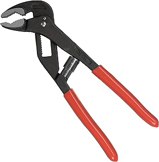 Strong Hand Tools Self-Adjusting Pliers with Spring, Quick Adjustable, V-Notch, PBX500