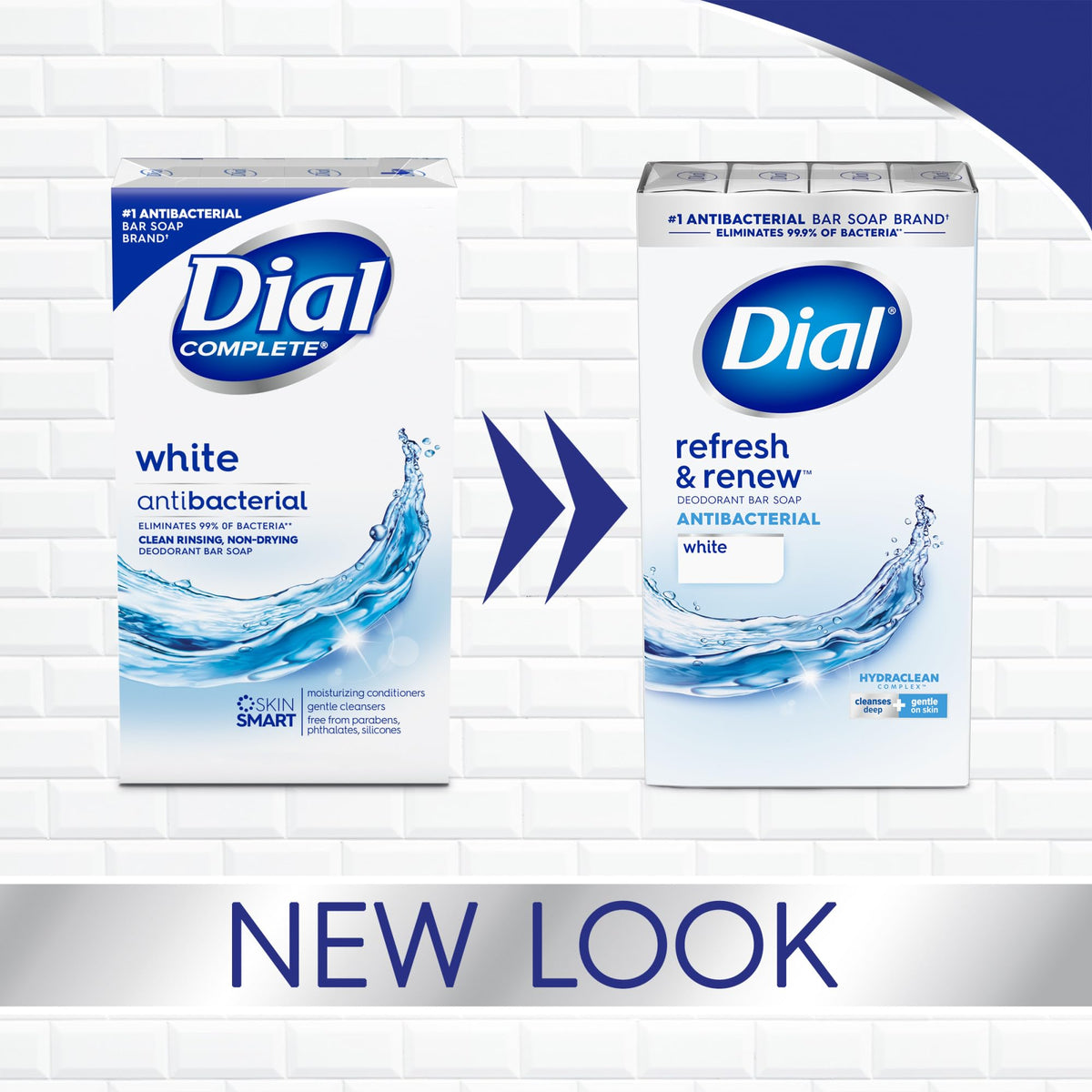 Dial Soap / White / 4 Ounce (Pack of 128) Soaps