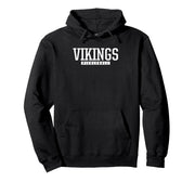 Curtis High School Pickleball HS Pullover Hoodie by Curtis Vikings Official High School Gear – Polyester, Black, Model W73N07RA1M1