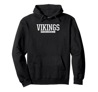 Curtis High School Pickleball HS Pullover Hoodie by Curtis Vikings Official High School Gear – Polyester, Black, Model W73N07RA1M1