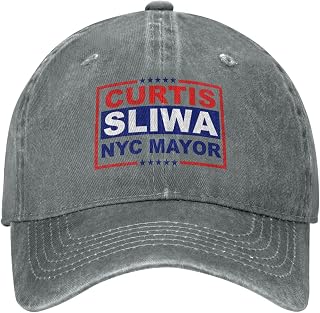 Curtis Sliwa for NYC Mayor Hat New York City 2026 Election Golf Hats Retro Dad Baseball Caps