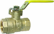 Watts 1/2 LFFBV-3C Low-Lead Full Port 1/2-Inch Female Pipe Ball Valve, Brass, 2-Piece