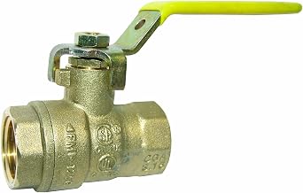 Watts 1/2 LFFBV-3C Low-Lead Full Port 1/2-Inch Female Pipe Ball Valve, Brass, 2-Piece