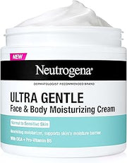 Neutrogena Ultra Gentle Face & Body Moisturizing Cream, Fragrance, 11 oz