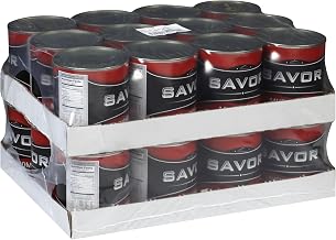 Savor Imports Mushroom Pieces and Stems, 16 Ounce, 24 per Case, Ready to Use, Canned Mushrooms from Netherlands