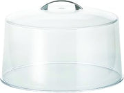 TableCraft 422 Cake Cover, 12"x12"x7.5", Clear Polystyrene Dome, BPA Free, Ideal for Displaying and Protecting Baked Goods