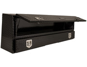 Buyers Products Company Black Diamond Tread / 72 x 21 x 13.5 / One Compartment Truck Bed Toolboxes