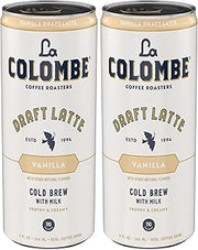 La Colombe Latte Draft Vanilla, 9 Fl Oz (Pack of 8)
