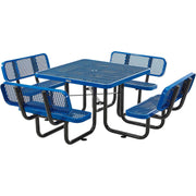 Global Industrial Blue / Onesize / Industrial Picnic Tables