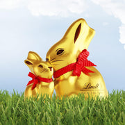 GOLD BUNNY Basket 3.5 Ounce by Lindt – 3.5 Ounce (Pack of 1), Model I00036656