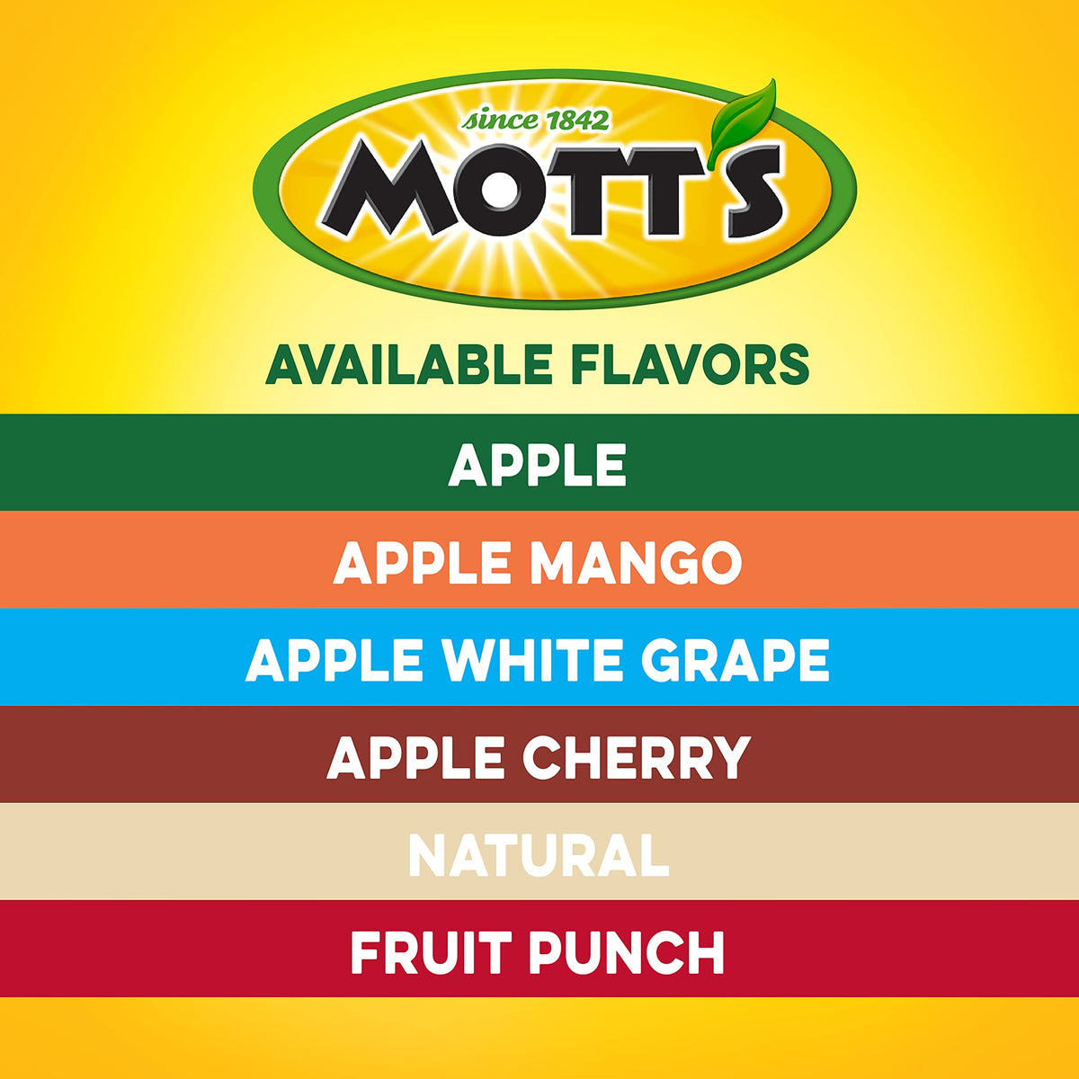 Apple Juice by Mott's – 64 Fl Oz (Pack of 8), Pack of 8