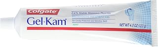 Colgate PPAX1176035, Gel-Kam Fluoride Preventive Treatment, Gel Mint Flavor, 4.30 Ounce Tube, 1 Pack