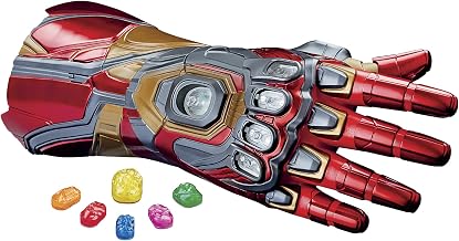 Avengers Marvel Legends Series Iron Man Nano Gauntlet Articulated Electronic Fist with Lights , Authentic Movie Sounds and Removable Infinity Stones