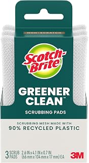 Scotch-Brite Greener Clean Dish Scrubbers, 18 Pack