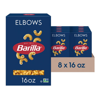 Elbows Pasta by Barilla – 16 Ounce (Pack of 8), Pack of 8, Model ASINPPOSPRME36686