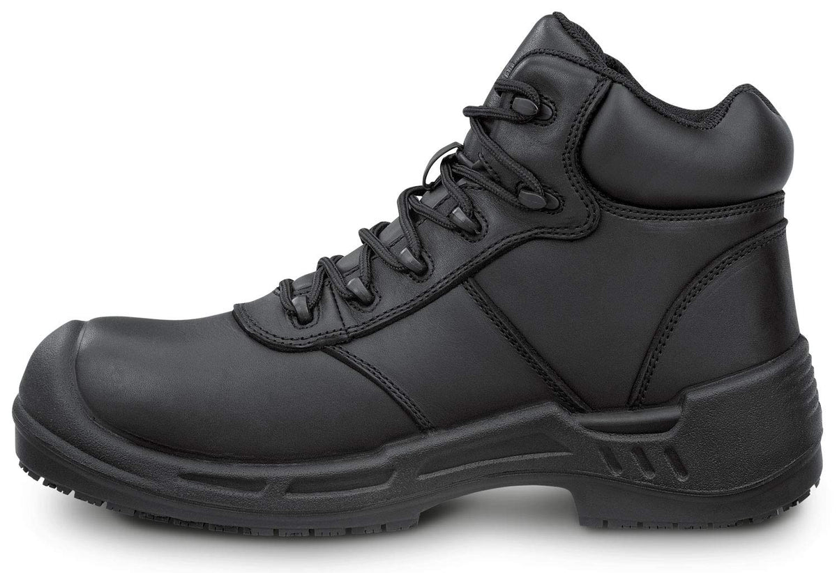 Mens 6 Black MaxTRAX Soft Toe Waterproof SRO Boot 10.0 M by SR Max – 10, Leather, Black, Model Cascade