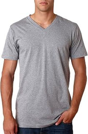 BELLA+CANVAS Jersey Short Sleeve V-Neck Tee Athletic Heather