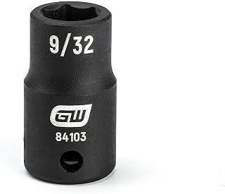 GEARWRENCH 1/4" Drive 6 Point Standard Impact SAE Socket 9/32" - 84103