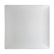 Whittier 15.5" Coupe Square Platter by 10 Strawberry Street – 16", Porcelain, White, Model WTR-16CPSQ