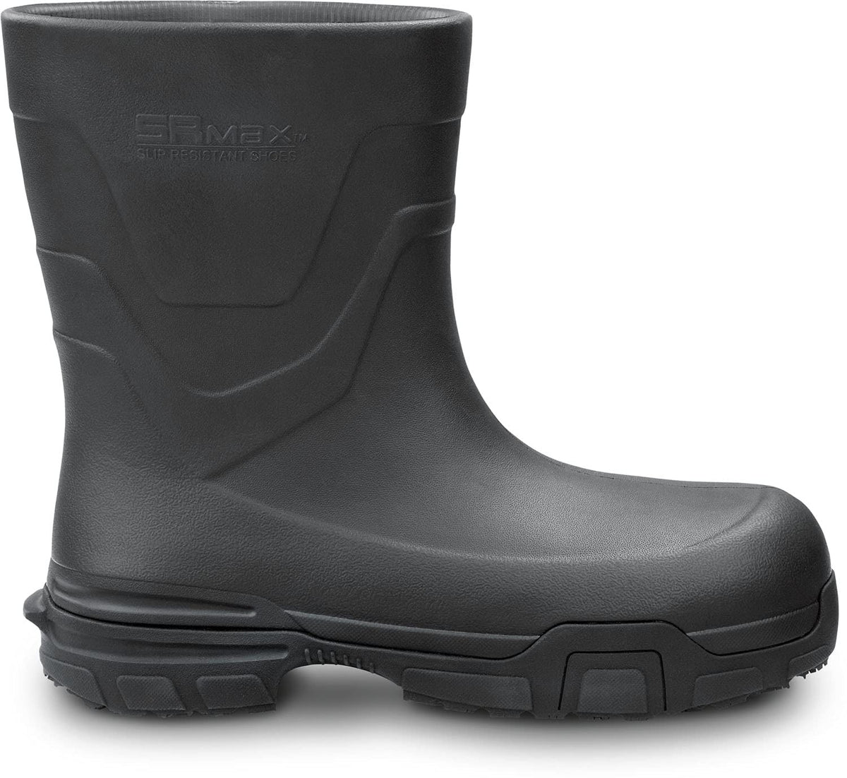 Unisex 10 Black Summit MaxTRAX Composite Toe WP EVA Boot by SR Max – 4 Wide, Black