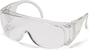 Pyramex Solo Jumbo Safety Eyewear Clear Lens Clear Frame