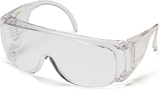 Pyramex Solo Jumbo Safety Eyewear Clear Lens Clear Frame