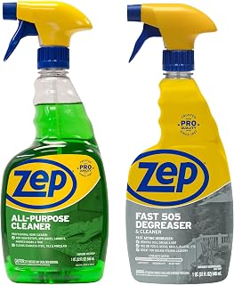 Zep All-Purpose Cleaner & Fast 505 Degreaser - 32 oz (1 of Each) ECBD045