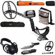 Garrett Metal Detectors Garrett A.T. Pro Metal Detector Bundle, Waterproof to 10ft