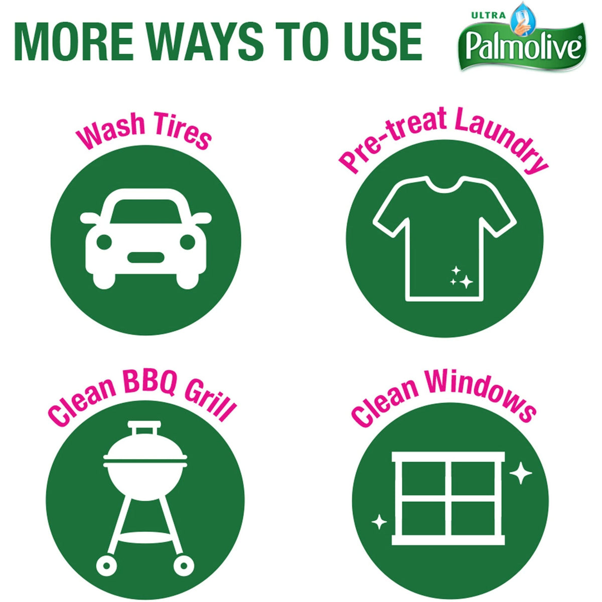 Ultra Pure/Clear Dish Liquid by Palmolive – 1 Count (Pack of 9), White, Pack of 9, Model 04272CT
