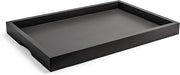 Front of the House RRT005BKB11 FOH, Bamboo Tray, 1.5" Height, 9" Width, 13" Length, Black (Pack of 4)
