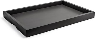 Front of the House RRT005BKB11 FOH, Bamboo Tray, 1.5" Height, 9" Width, 13" Length, Black (Pack of 4)