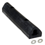 12x2 Extruded Rubber Fender Bumper by Vestil – One Size, Blend, Multicolor, Model M-2-12
