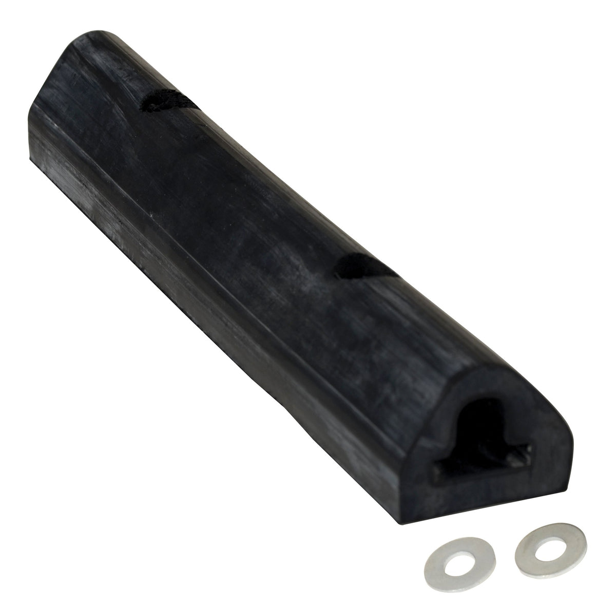 12x2 Extruded Rubber Fender Bumper by Vestil – One Size, Blend, Multicolor, Model M-2-12