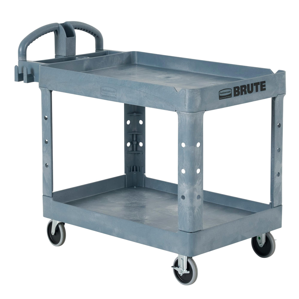 Rubbermaid Commercial Products Gray / Medium / 2-Shelf Service Carts