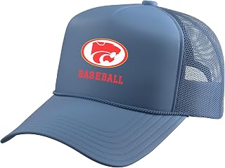 Carlisle High School Wildcats Baseball Trucker Hat with Adjustable Mesh Back