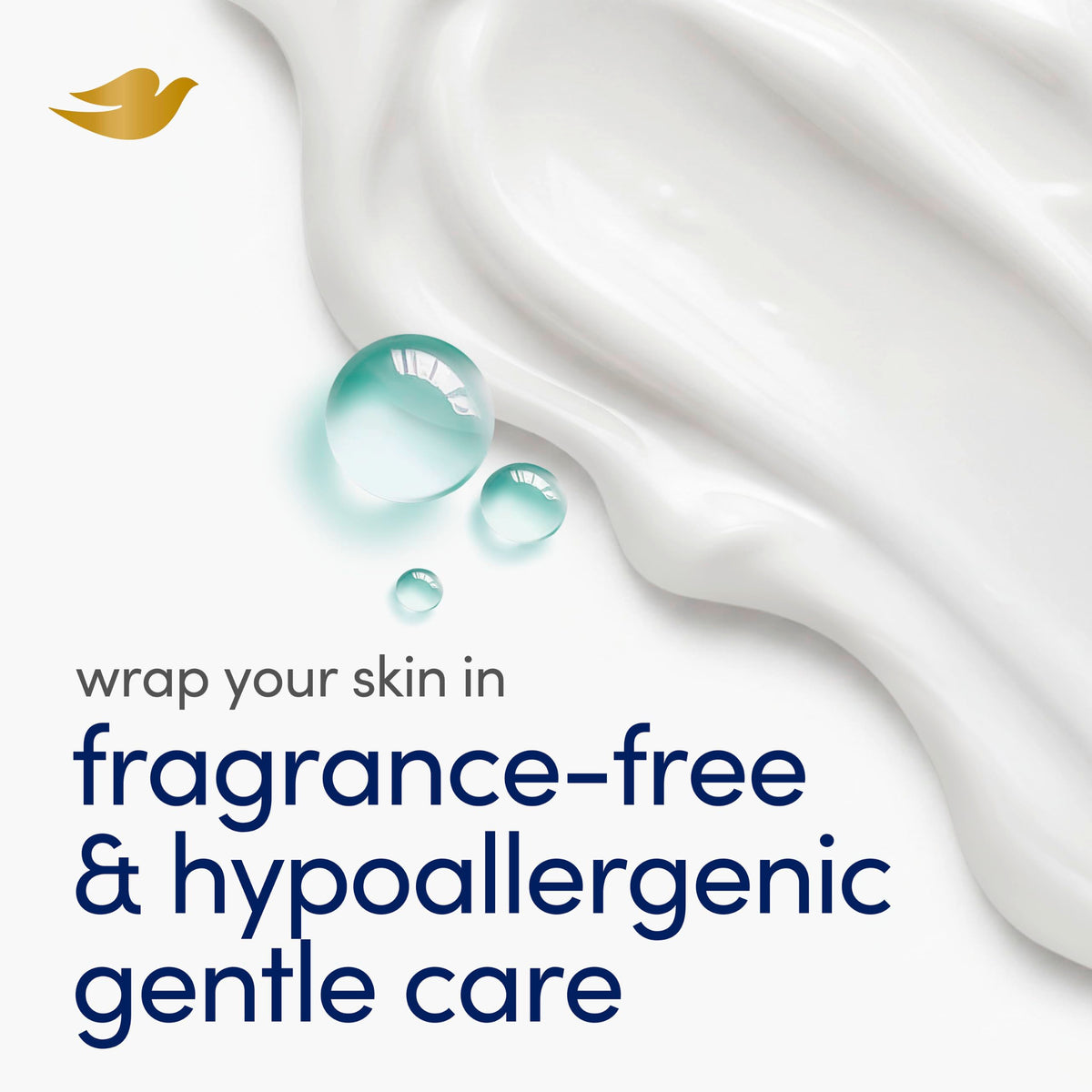 Dove 3.75 Ounce (Pack of 6) / Fragrance Free / White Soaps