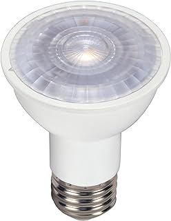 Satco S9386 Medium Light Bulb in White Finish, 2.88 inches