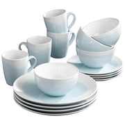 Dinnerware Set (Mint) 10.5x10.5" by American Atelier – 10.5x10.5", Stoneware, Mint, Pack of 4, Model 6692-16-rb