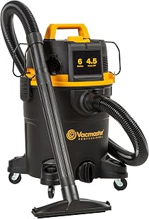 Vacmaster Professional VDK611PF 0201 6 Gal Wet/Dry Vac Self-Cleaning Filter