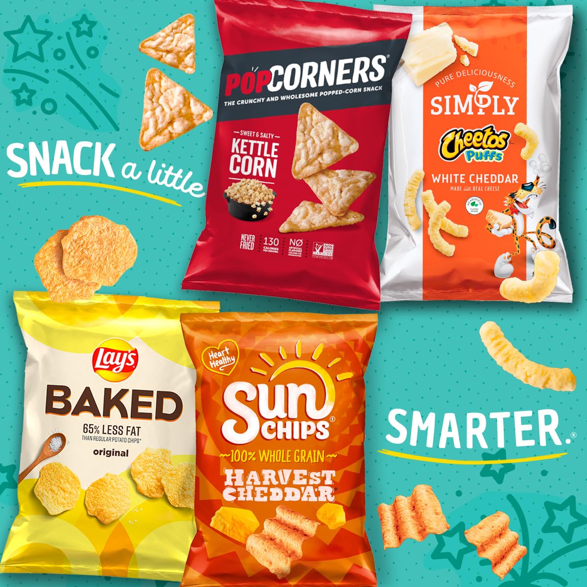 Sunchips Chili Lime Flavored / 7 Ounce (Pack of 1) / 1 Chips & Crisps