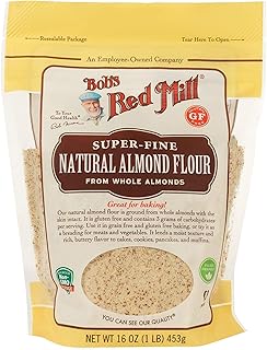 Bob's Red Mill natural almond flour 16 ounce (Pack of 4)