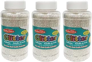 CLI Charles Leonard Creative Arts Glitter, Iridescent, Pack of 3 (1 lb) Bottles (CHL41175-3)